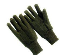 Brown Jersey Gloves (12 Pack)